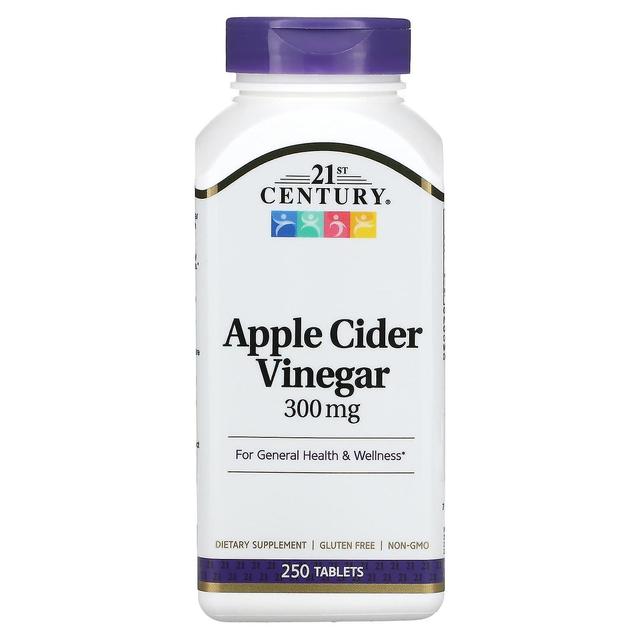 21st Century, Apple Cider Vinegar, 300 mg, 250 Tablets on Productcaster.