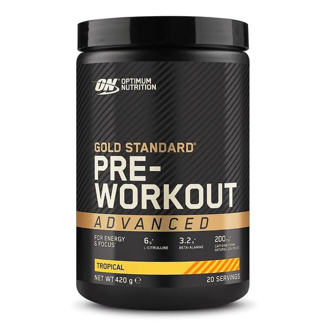 Gold Standard Pre-Workout Advanced 420g Optimum Nutrition | Several flavours on Productcaster.