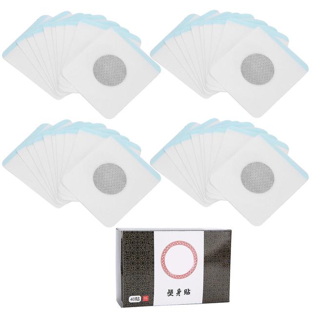 Gegong 40pcs / Box Herbal Extract Navel Patch Breathable Body Shaping Belly Patch For Health Care on Productcaster.