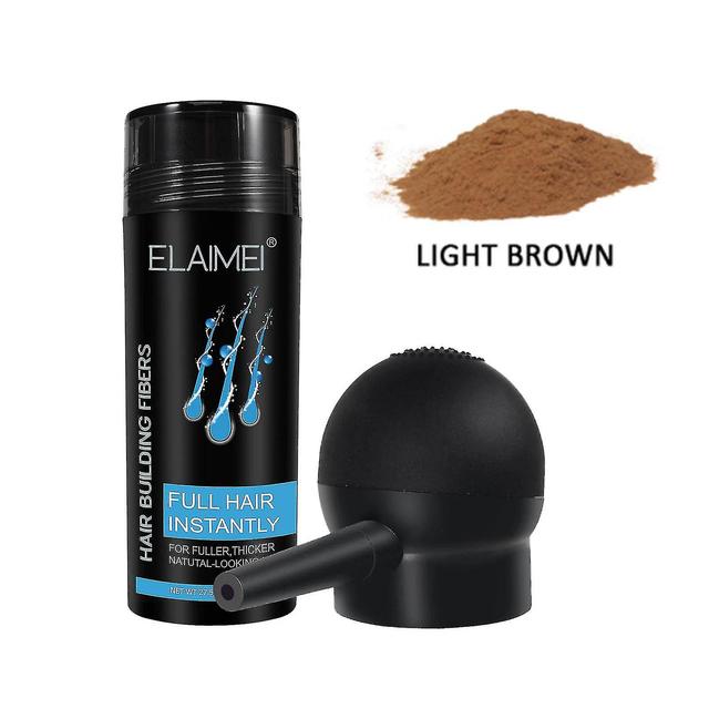 Hair Growth Fiber Powder Spray reintegra istantaneamente i capelli spessi e cresce rapidamente Hair Growth Fiber Powder con Sprinkler Colour D on Productcaster.