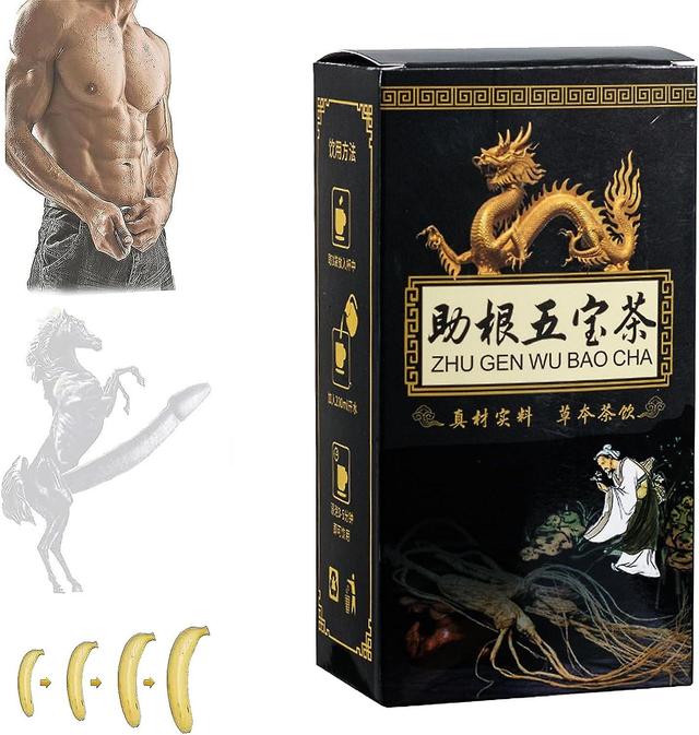 Denstyle Ginseng Five Treasures Tea Kidney Tea,kidney Tea Formula Ginseng Five Treasure Tea,mens Essentials Kidney Tea 10 bags on Productcaster.