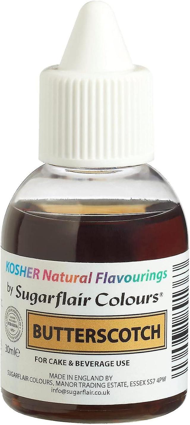 Sugarflair Kosher Naturliga Aromer 30ml - Smörkola on Productcaster.