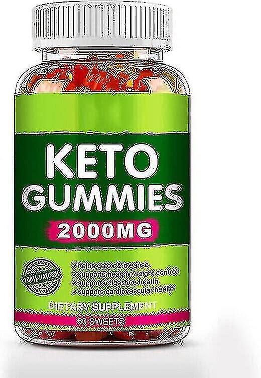 60ct Keto Gummies Ketone Ght Loss Fatburner Dietary Supplement For Men And Women on Productcaster.