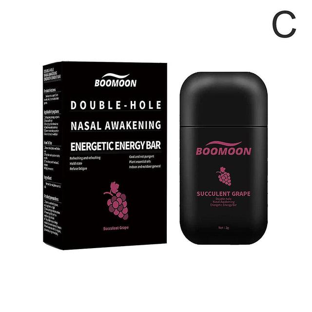 Nenäinhalaattorit Öljyt Double Hole Energy Oil Energy Bar Driving Refreshing Sobe Rypäleen on Productcaster.