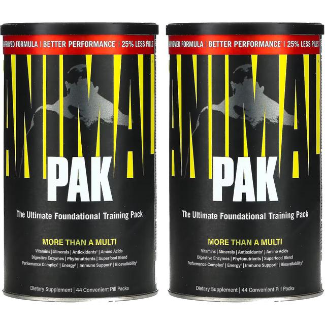 Integratore alimentare dietetico Universal Nutrition Animal Pak - 88 Confezioni (due 44 Confezioni) on Productcaster.