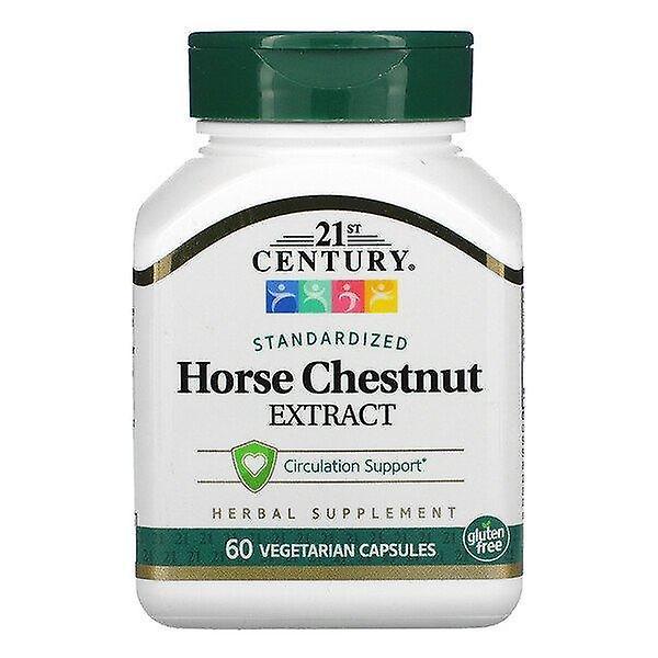 21st Century, Horse Chestnut Extract, Standardized, 60 Vegetarian Capsules on Productcaster.