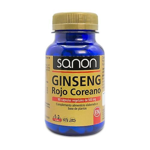 Sanon Korean Red Ginseng 90 vegetable capsules of 550mg on Productcaster.