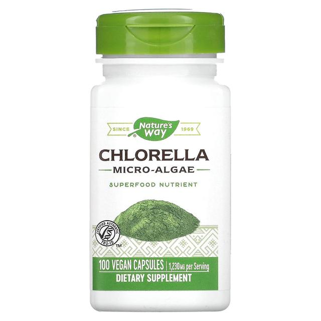 Nature's Way, Chlorella, Micro-Algen, 410 mg, 100 Veganistische Capsules on Productcaster.