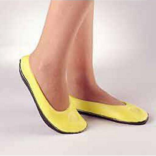 Principle Business Enterprises Slippers Pillow Paws Small Lemon Below the Ankle, Count of 1 (Pack of 1) on Productcaster.