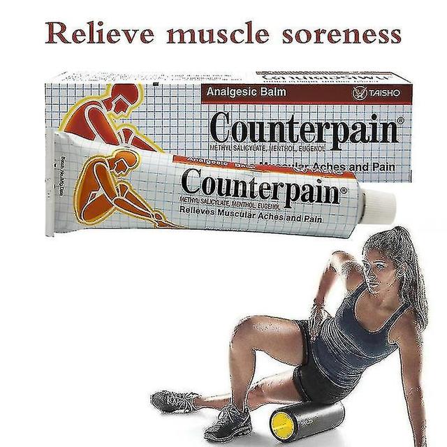 christina show 120g Thailand Counterpain Analgesic Cream Relieves Joint Arthritis Pain Muscle Ache Sports Injury Sp on Productcaster.