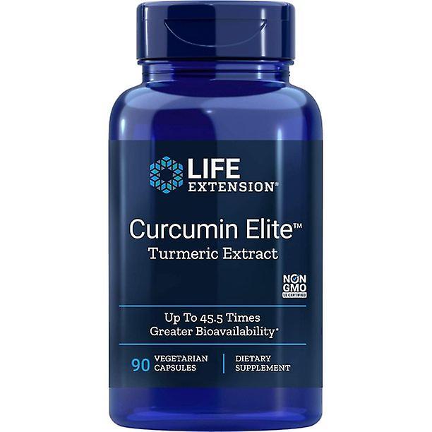 Life extension curcumin elite turmeric extract, 90 vegetarian capsules on Productcaster.