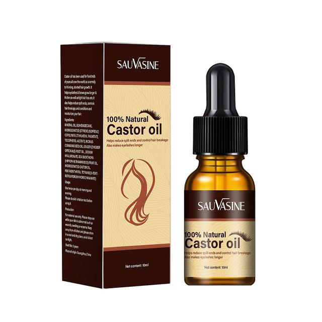 10ml Eyelashes Enhancing Castor Oil Nourishing And Repairing Growth Serum For Eyelashes Daily Accessories Default on Productcaster.