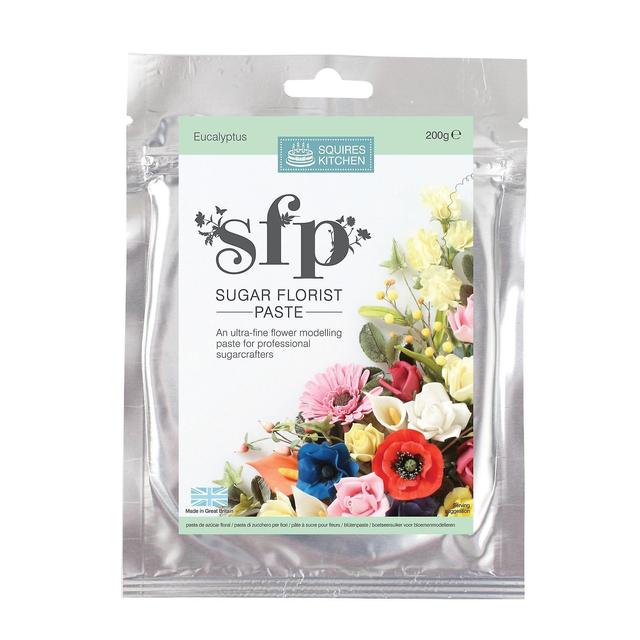 Squires Kitchen SFP Sugar Florist Paste Eucalyptus - 200g on Productcaster.