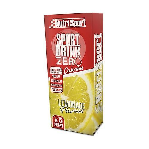 Nutrisport Sport drink zero lemon 5 sticks of 3.5g (Lemon) on Productcaster.