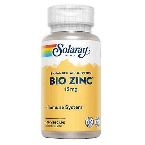 Solaray Bio Zinc, 100 Caps (Pack of 2) on Productcaster.