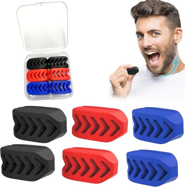 Uk Story Jaw Exerciser for Men - Women (6pcs) Silicone Jaw Exerciser Tablets Jaw Exerciser Gum BPA Free Jawline Exerciser for Men Jaw Trainer - Jaw... on Productcaster.