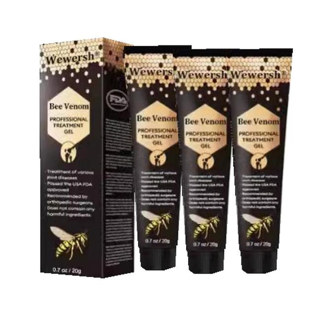 3x Wewersh New Zealand Bee Venom Joint Relief Gel, Bee Venom Joint Soothing cream on Productcaster.