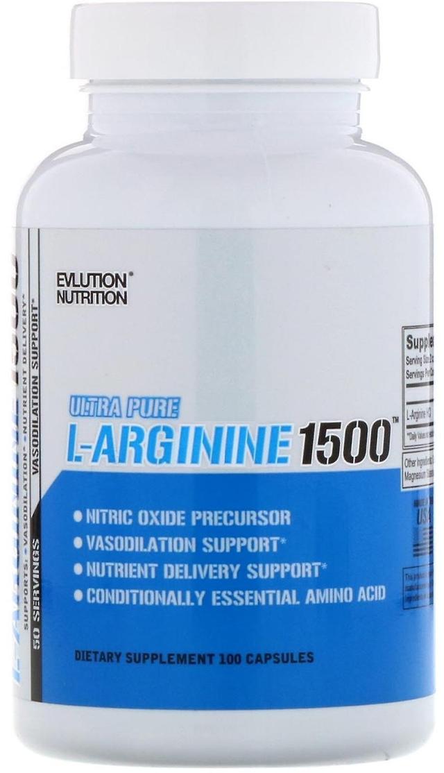 Evlution Nutrition L-Arginine 1500 100 Cápsulas on Productcaster.