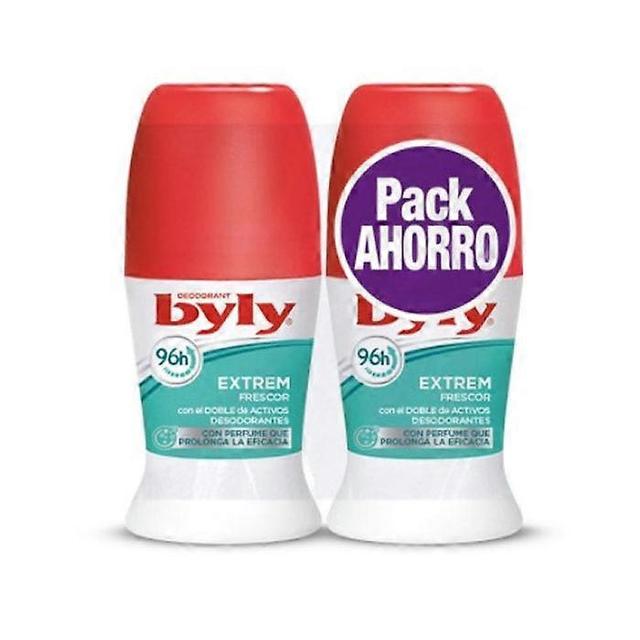 Byly extrem freshness roll-on deodorant duo - 2x50ml on Productcaster.