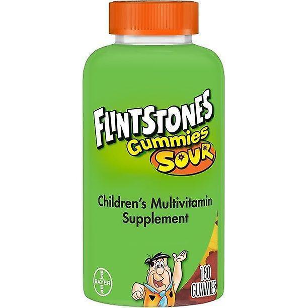 Flintstones gommes aigres vitamines pour enfants, multivitamines pour enfants, 180 ct on Productcaster.