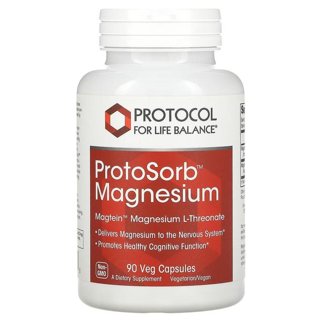 Protocol for Life Balance, Protosorb Magnesium, 90 Veg Capsules on Productcaster.