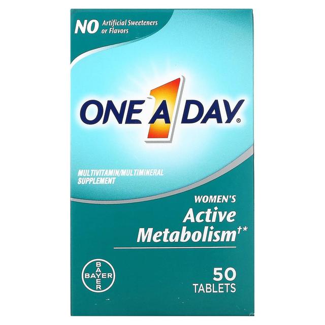 One A Day One-A-Day, Women's Active Metabolism, Multivitamin/ Multimineral Supplement, 50 Tablets on Productcaster.