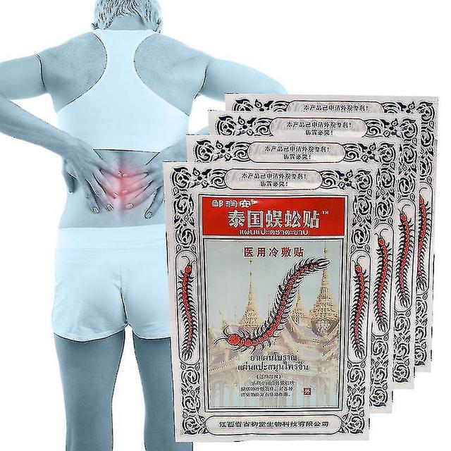 Youlaicai 8pcs Thailand Centipede Patch Treatment Orthopedic Joint Neck Knee Shoulder Neck Ache Stickers Centipede Extract Medicine on Productcaster.