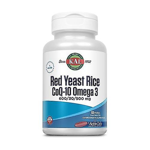 Rode Gist Rijst Co-q10 Omega 3 60 Capsules on Productcaster.