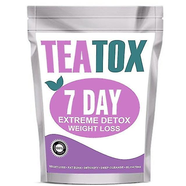 Natürlicher Teatox-Teebeutel für effektives Abnehmen Detox Schnelles Abnehmen Dünner Bauch Flacher Bauch Fettverbrennung Tee Polyphenole 7 DAY on Productcaster.