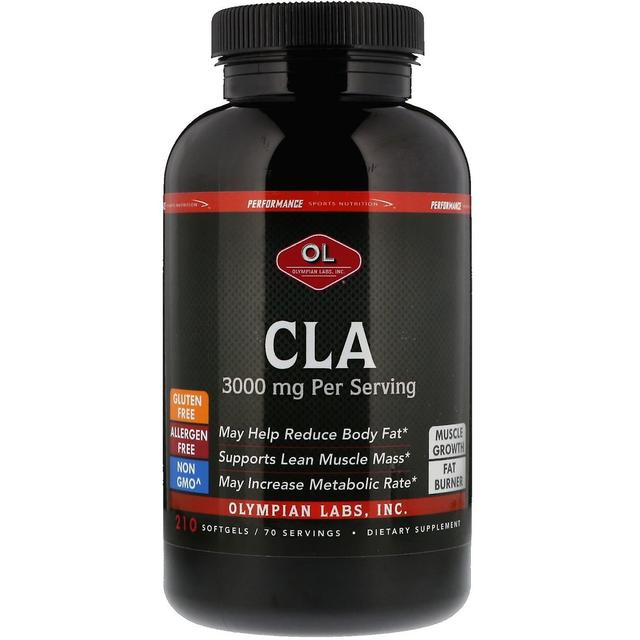 Olympian Labs, CLA, 3.000 mg, 210 Softgels on Productcaster.