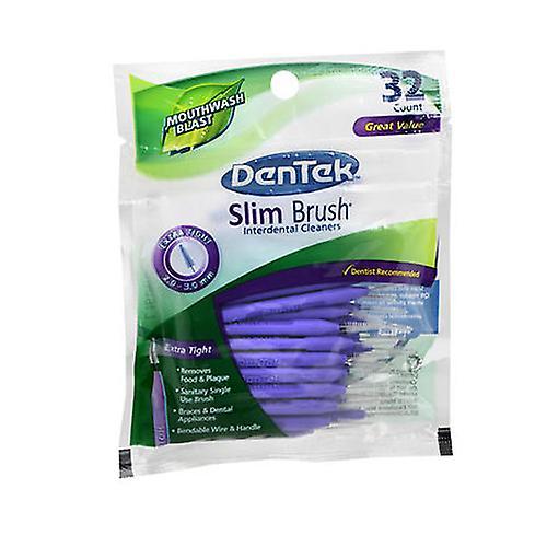 Dentek Slim Brush Cleaners, 32 each (Pack of 1) on Productcaster.