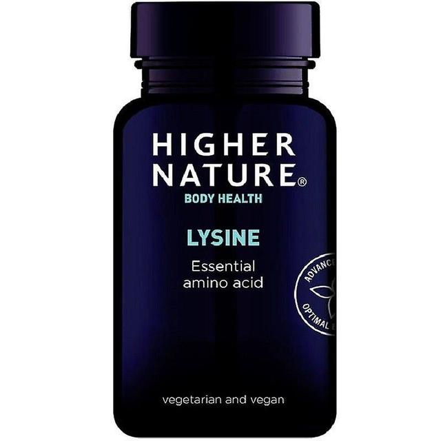 Higher Nature Lysine 500mg Vegetable Tablets 90 (LYS090) on Productcaster.