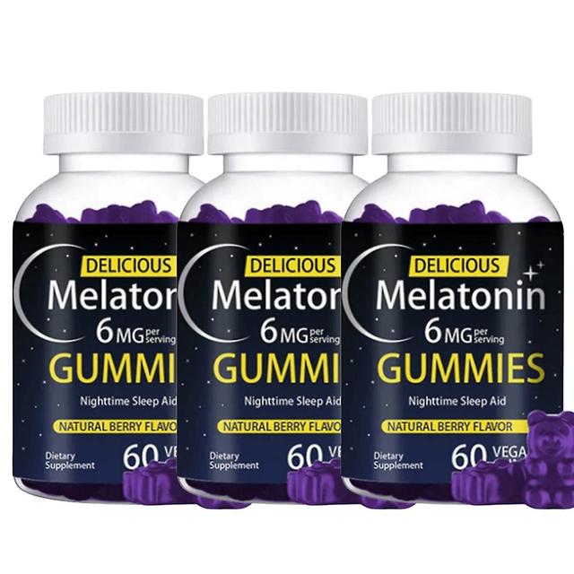 Biovitamíny | Melatonín 6 mg - Immune Plus Sleep Melatonin Gummies 60ct 3PCS on Productcaster.