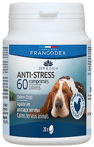 Francodex Anti-Stress Supplement för hundar (hundar, kosttillskott) 60 Tablets on Productcaster.