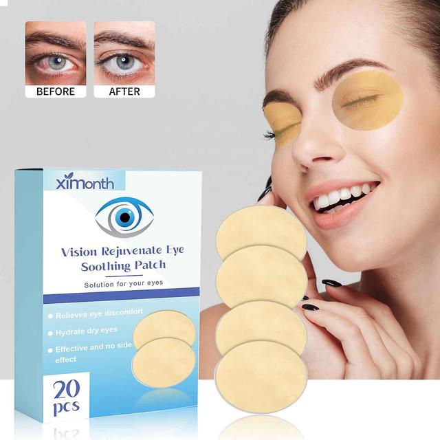 Flye Vision Rejuvenates Eye Soothing Patch Nourishing The Eyes To Promote Visual Recovery Of Natural Ingredients Without Harm Eye Soothing Patch Blue on Productcaster.