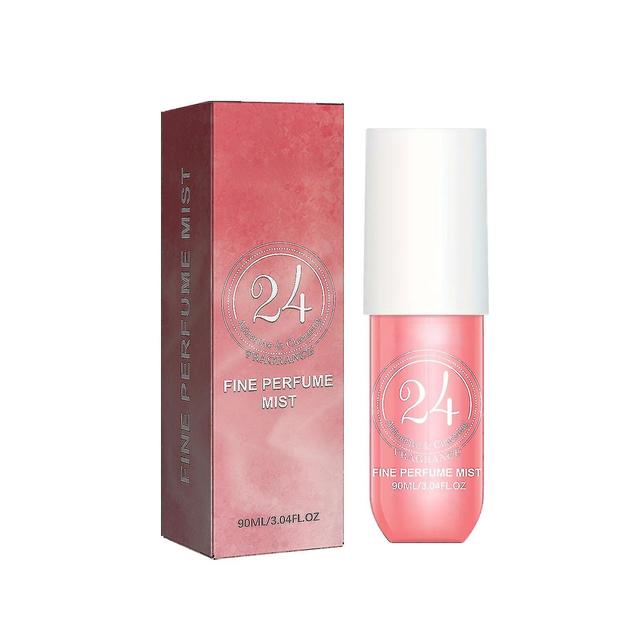 Mist, Brazilian Crush Fragrance, Fruity Splash For Women Girlfriend Duration Pink 24 on Productcaster.