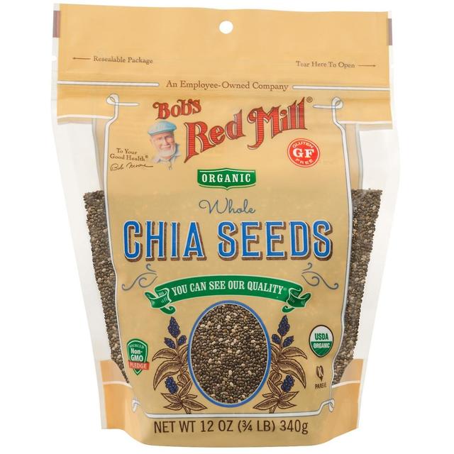 Bob's Red Mill, Organic Whole Chia Seeds, 12 oz (340 g) on Productcaster.