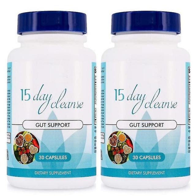 Gut and Colon Support 15 Day Cleanse Colon Cleansing Capsules Casquette bleue 3bottle on Productcaster.