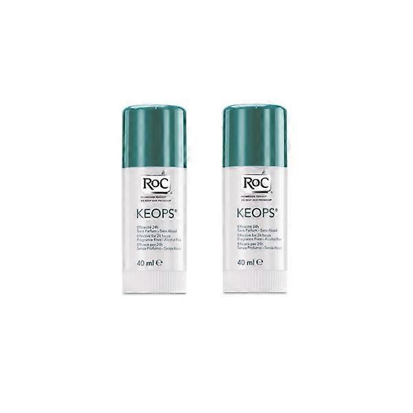 Roc keops stick deodorant 2x40ml on Productcaster.