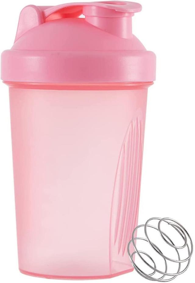 Blythe 400 ml Shaker Bottle Protein Cup Pojemnik do przechowywania Suplementy do przechowywania Różowy 1 szt on Productcaster.