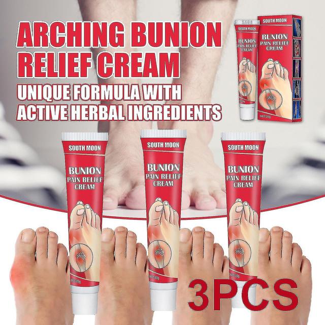 Arching Bunion Relief Cream Pain Relief Verminder ontsteking Lichaamsverzorging voor knieën Gewrichten 3PCS on Productcaster.