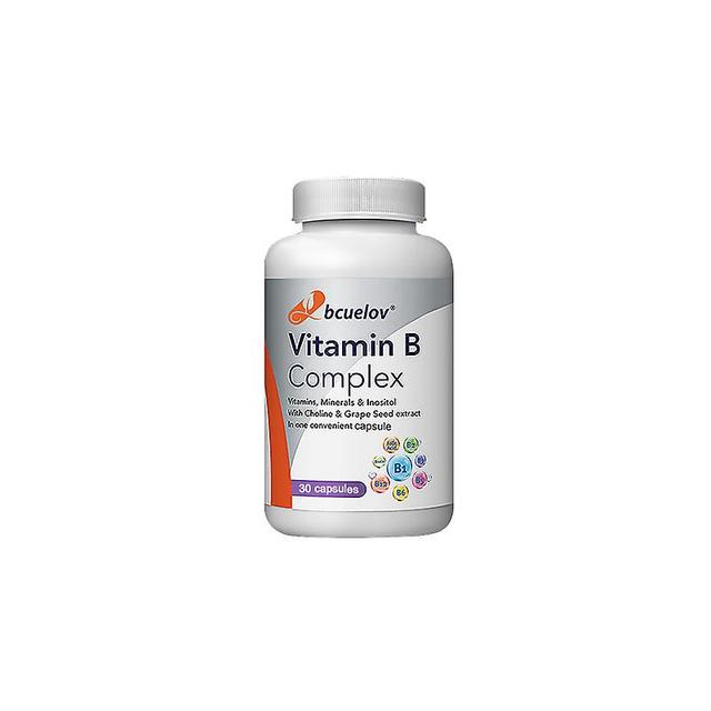 Vorallme B Complex Capsules - Folic Acid & Biotin Anxiety Relief Supports Immune System, Neurological Health & Energy Metabolism 30capsule-A bottle on Productcaster.