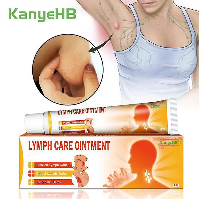 Jingdong 1/2pcs 20g Unisex Lymphatic Detox Ointment Neck Chest Lymph Anti-swelling Herbs Cream Lymph Cream Medical Plaster 1Pc on Productcaster.