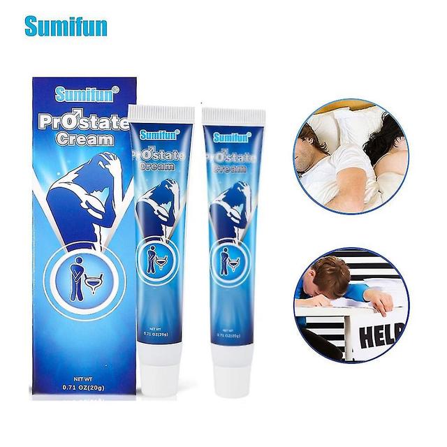 Boris 2pcs Prostate Cream Mens Frequenturination Urgency Inexhaustible Ointment on Productcaster.