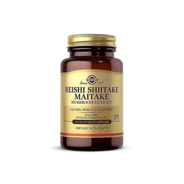 Reishi, Shiitake, Maitake-Mushroom Extract 50 BI8355 capsules on Productcaster.