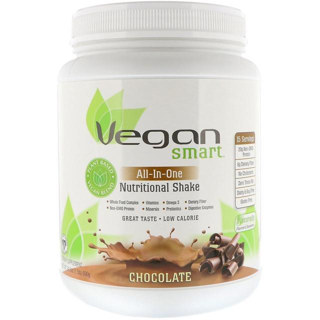 VeganSmart, All-In-One Ernährungsshake, Schokolade, 1,51 lbs (690 g) on Productcaster.