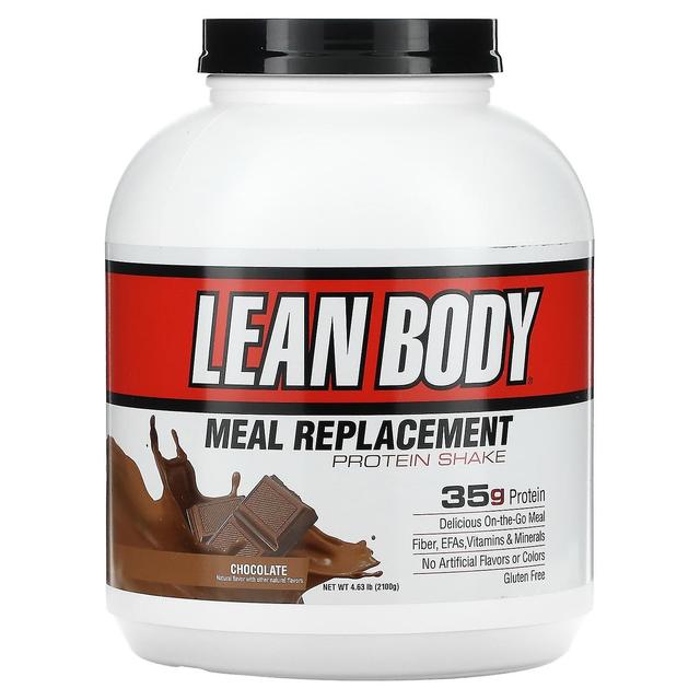 Labrada Nutrition, Lean Body, Meal Replacement Protein Shake, Chocolate, 4.63 lbs (2100 g) on Productcaster.