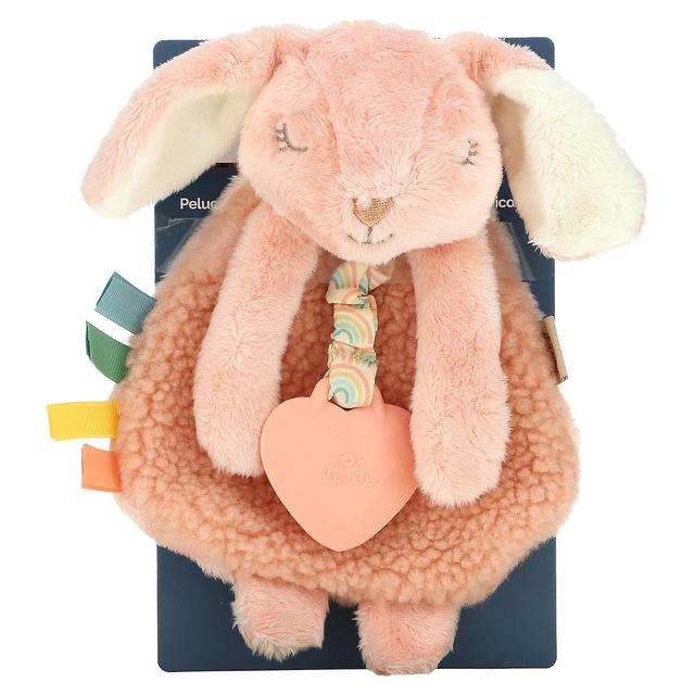 itzy ritzy, Itzy Lovey, Peluche Lovey con silicone teether, 0+ mesi, Ana The Bunny, 1 dentiera on Productcaster.