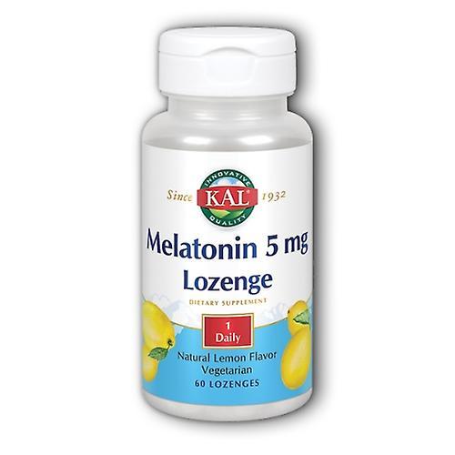 Kal Melatonin Lutschtablette, 5 mg, Zitrone 60 Lutschtabletten (Packung mit 1 Stück) on Productcaster.