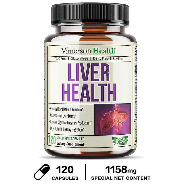 Vorallme Liver Health Detox Support Supplement - With Artichoke Extract, Milk Thistle, Dandelion, Beet And Alfalfa 120 capsules on Productcaster.